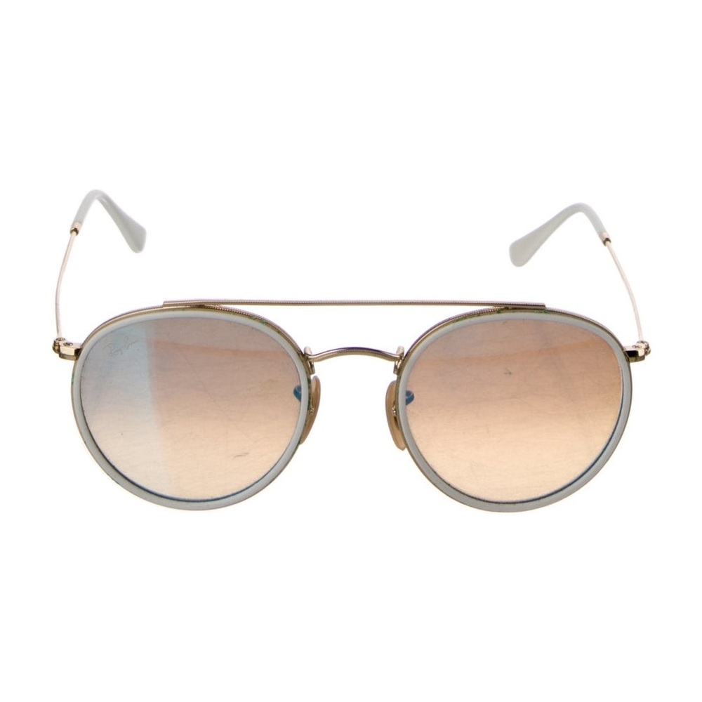 Ray-Ban Gold Frame Sunglasses